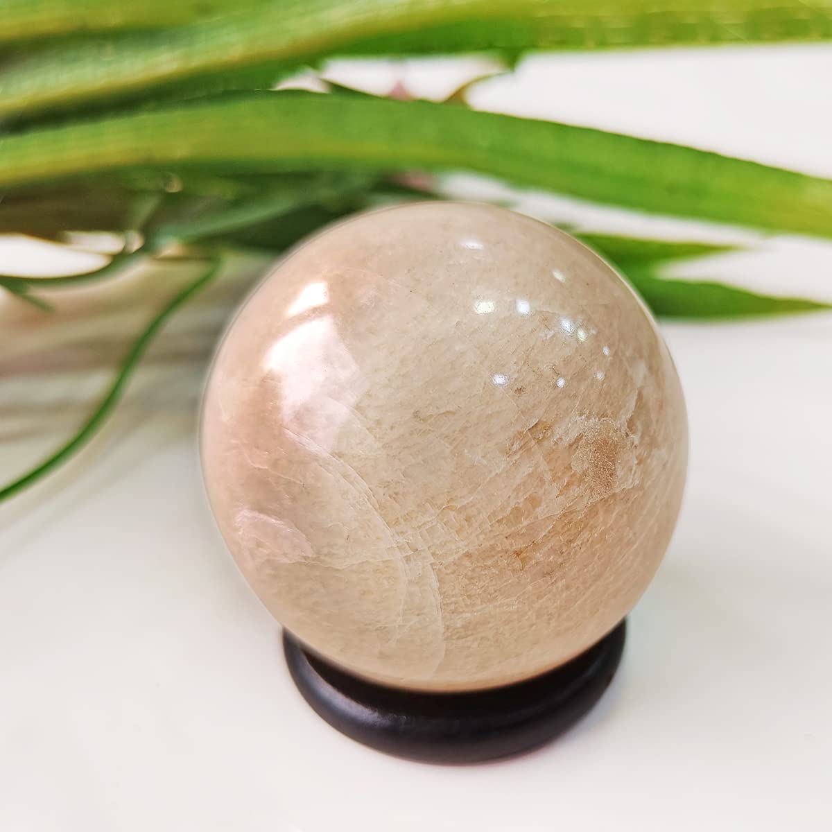 Peace Moonstone Sphere Ball