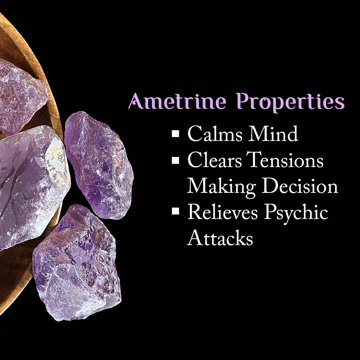 Ametrine Rough Raw Stone