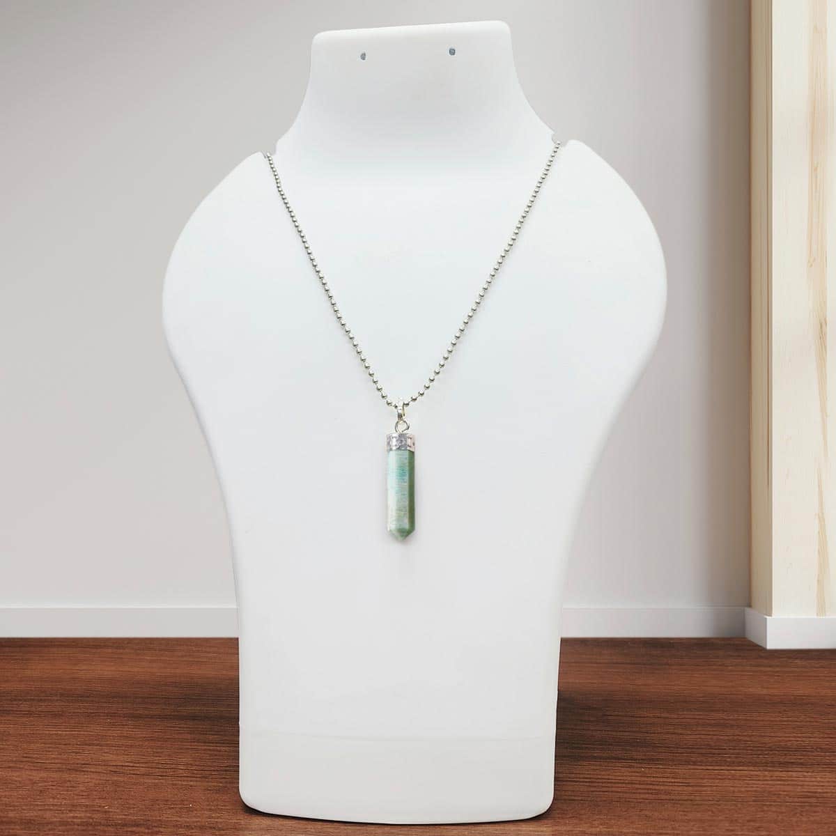 Amazonite Pencil Pendant