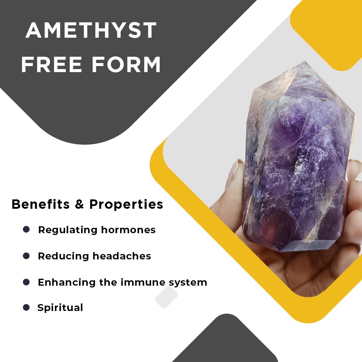 Amethyst Free Form