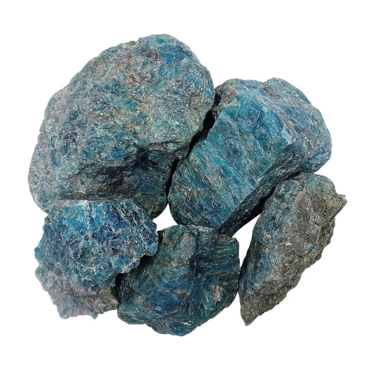 Blue Apatite Rough Raw Stone