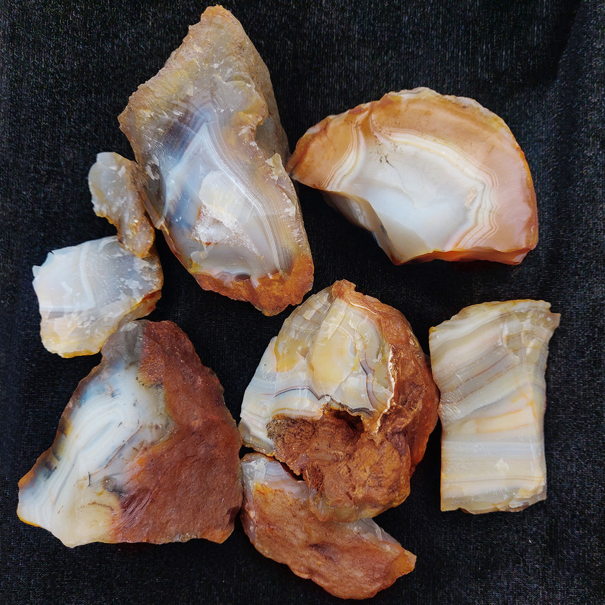 Botswana Agate Rough Raw Stone