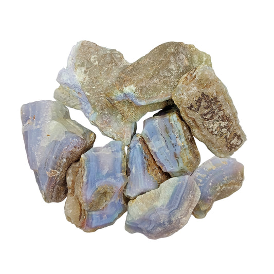 Blue Chalcedony Rough Raw Stone