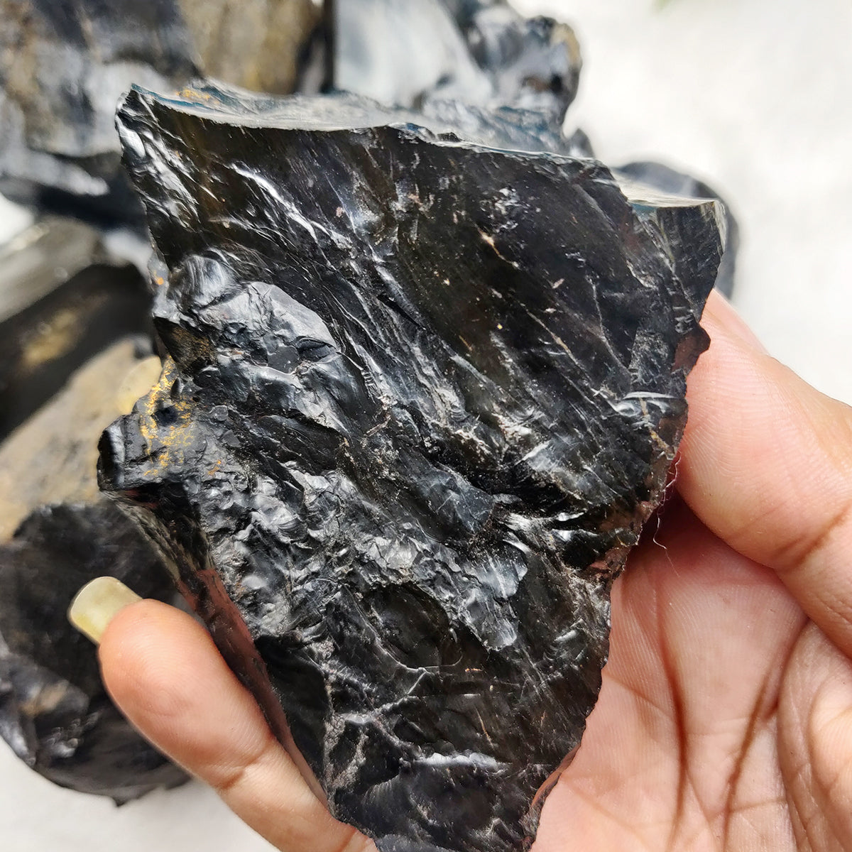 Brown Obsidian Rough Raw Stone