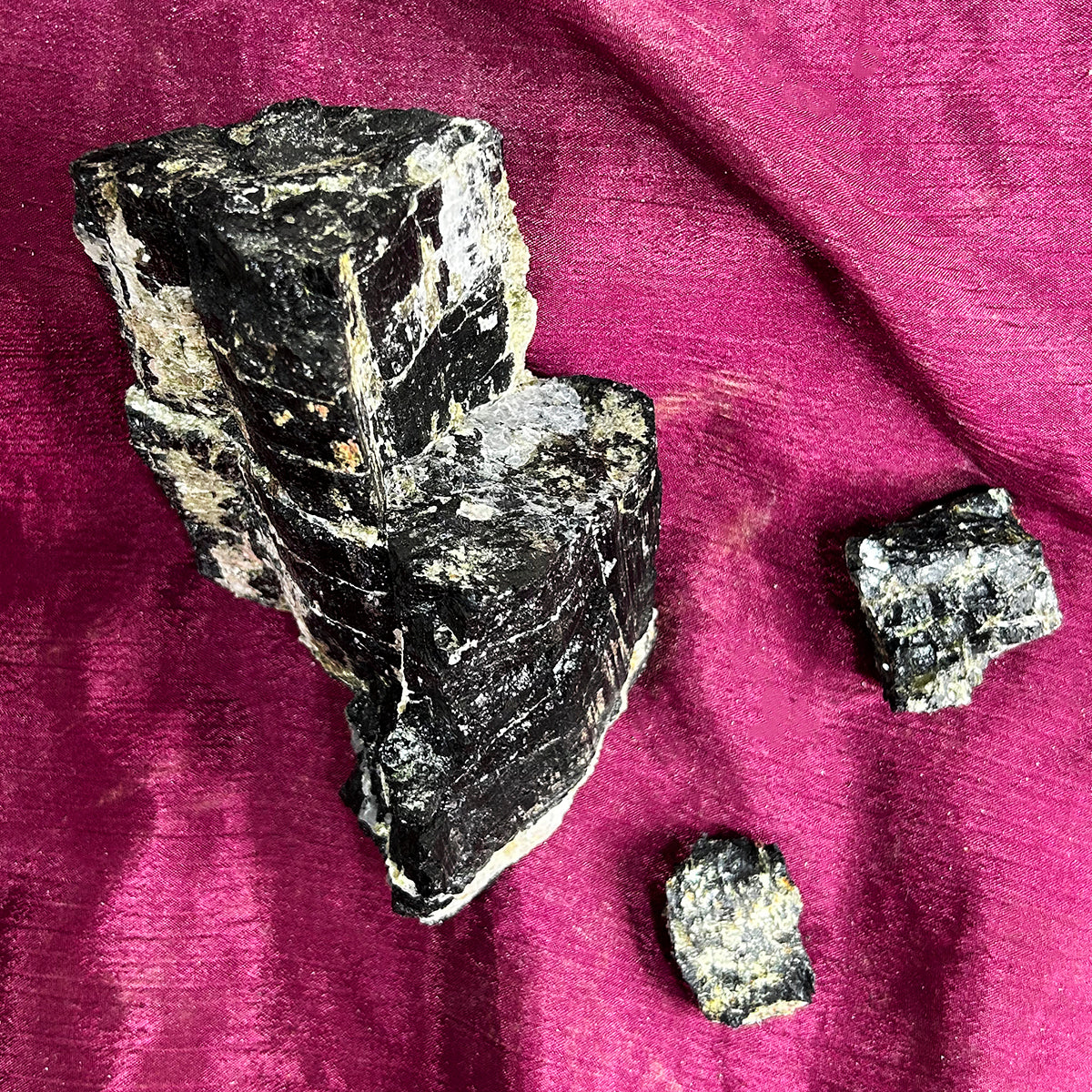 Black Tourmaline Rough Raw Stone