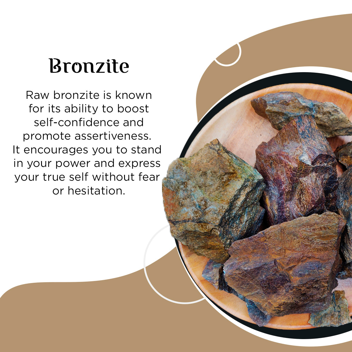 Bronzite Rough Raw Stone