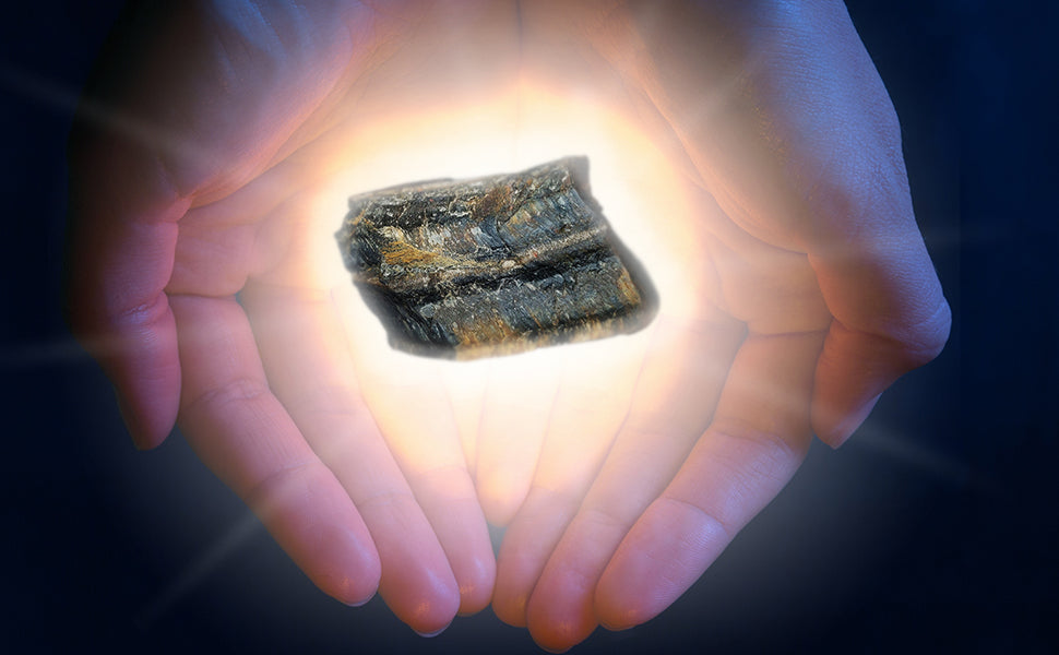 Blue Tiger Eye Rough Raw Stone