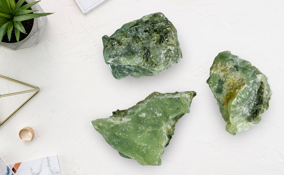 Prehnite Rough Raw Stone