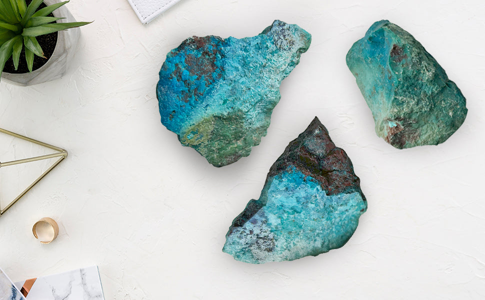 Chrysocolla Rough Raw Stone