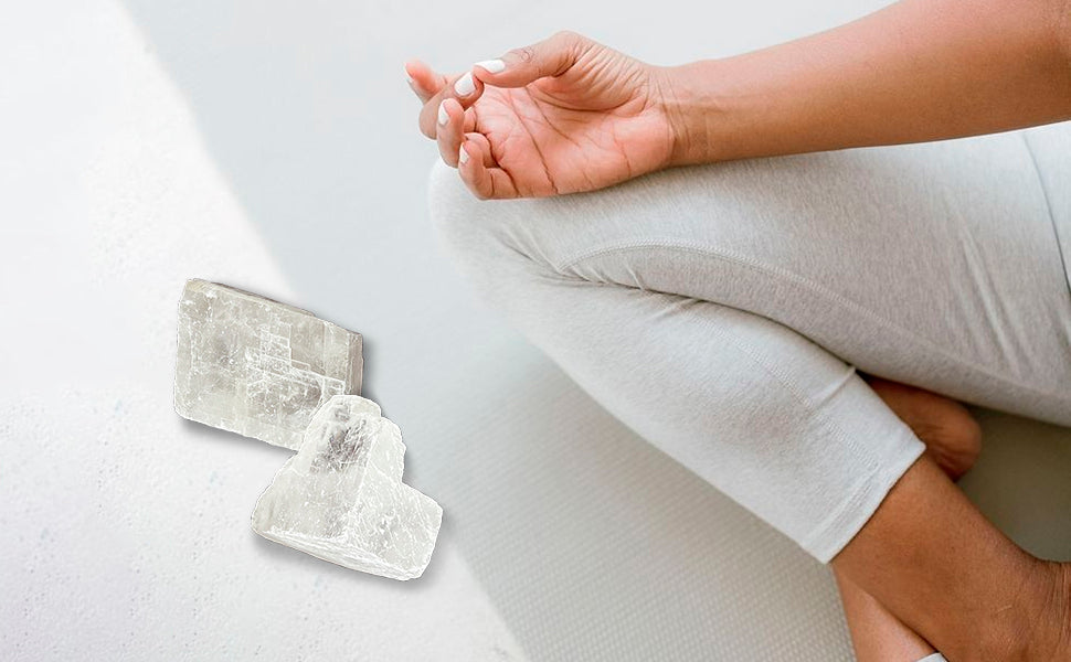 White Calcite  Raw Rough Stone