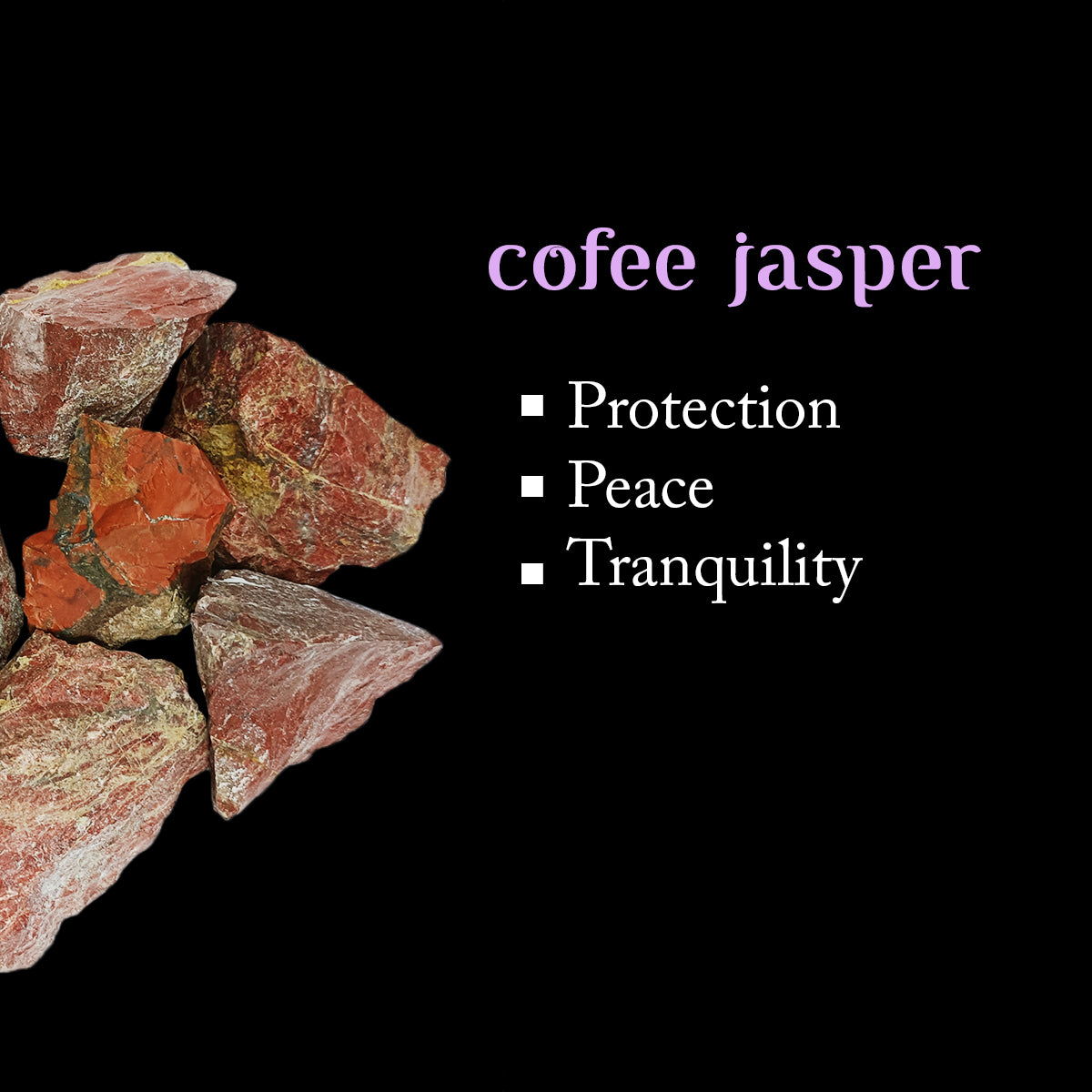 Coffee Jasper Rough Raw Stone