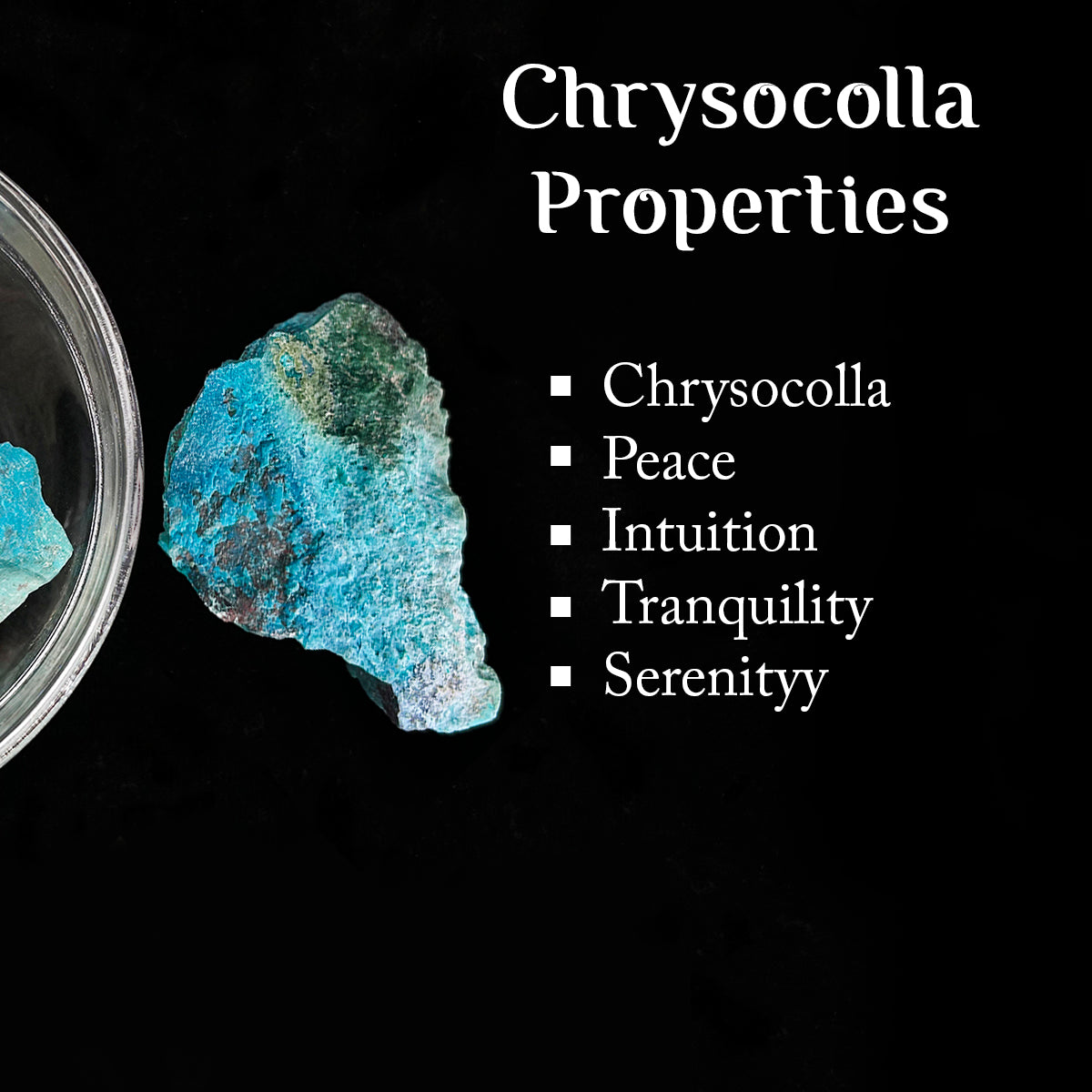 Chrysocolla Rough Raw Stone