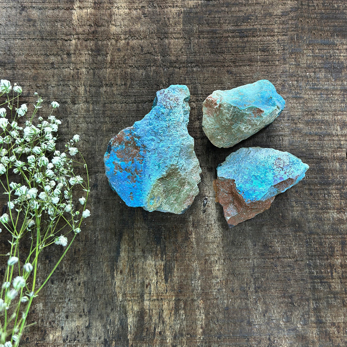 Chrysocolla Rough Raw Stone