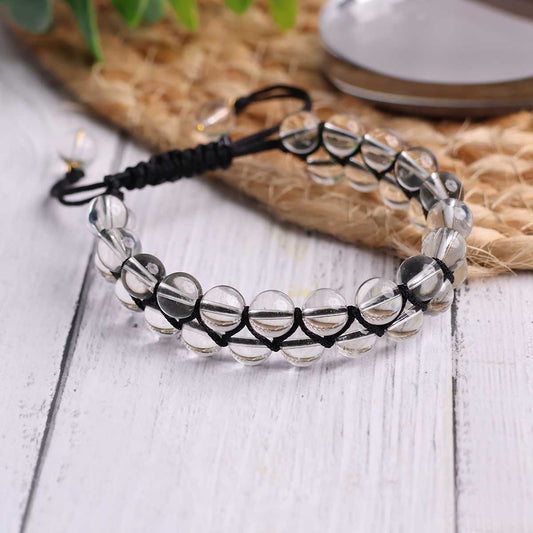 Clear Quartz Thread Bracelet