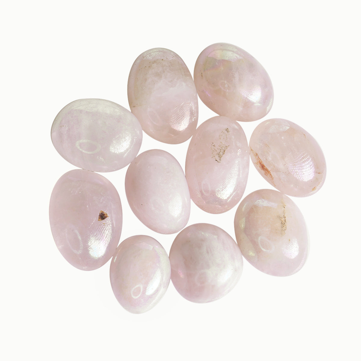 Rose Aura Quartz Tumble