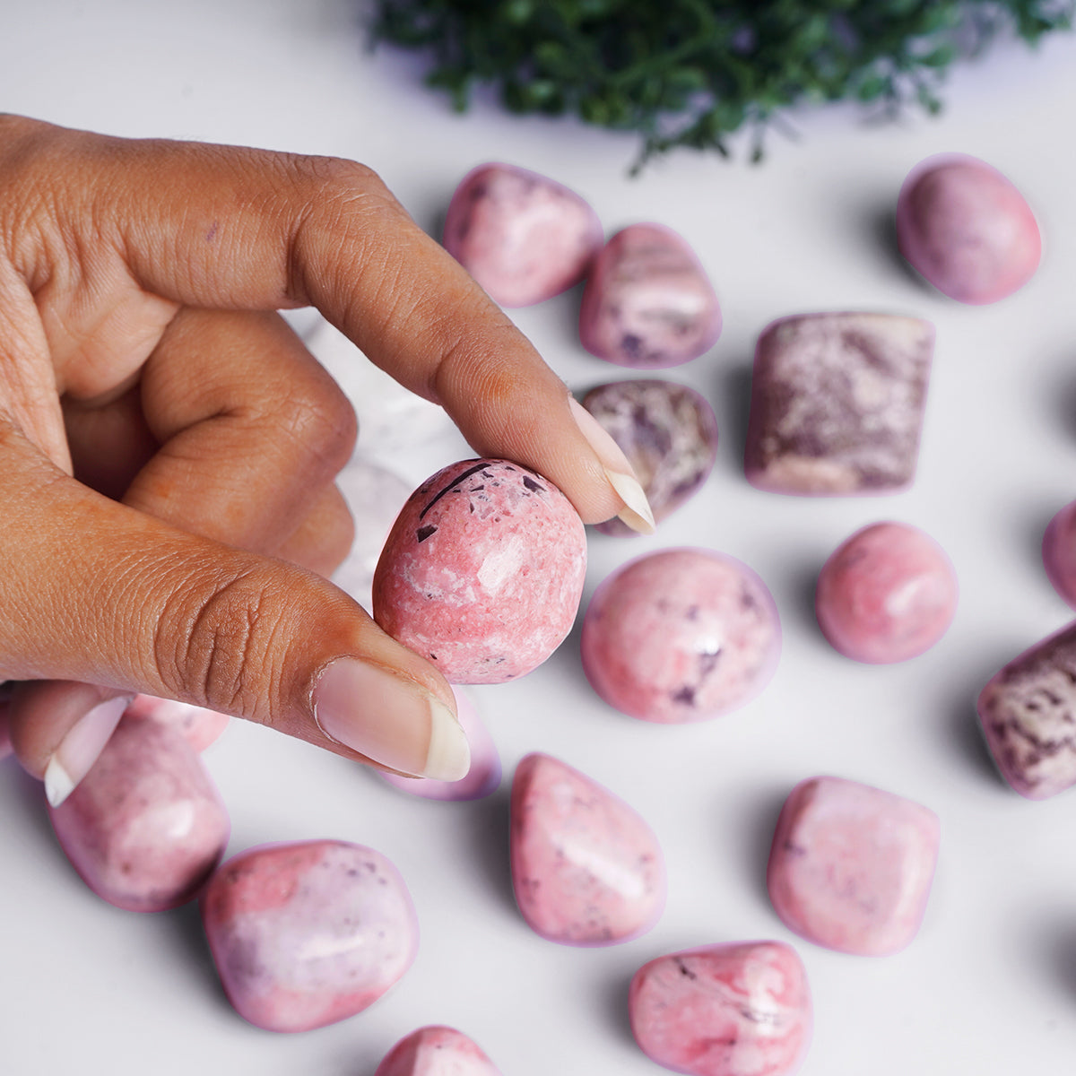 Pink Rhodonite Tumble