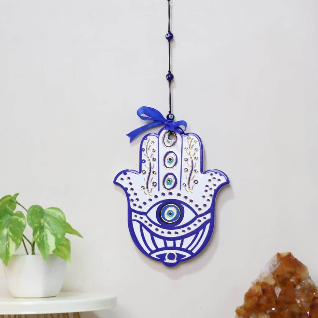 Evil Eye Hamsa Hand Wall Hanging