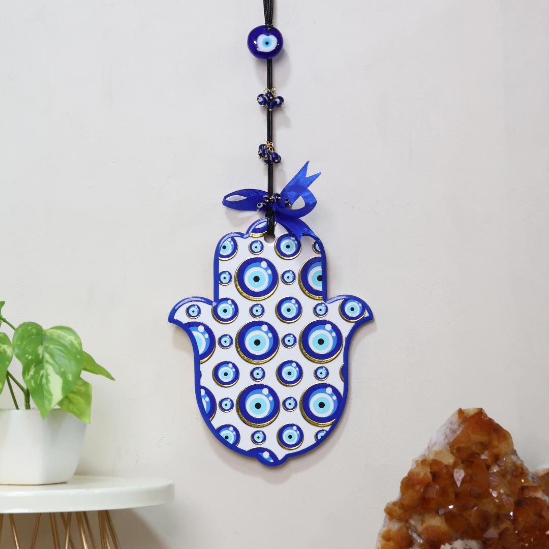 Evil Eye Hamsa Hand Wall Hanging