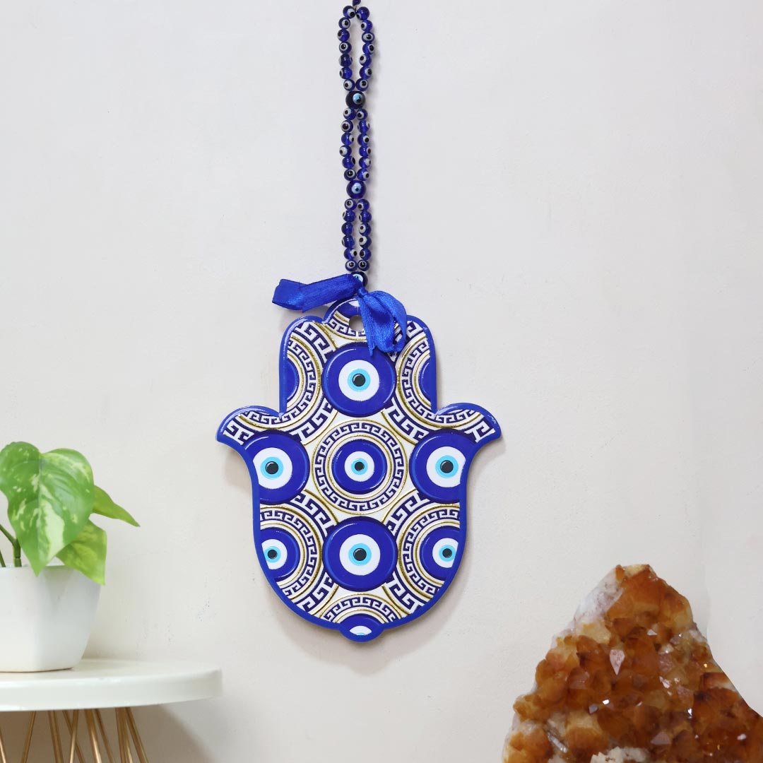 Evil Eye Hamsa Hand Wall Hanging