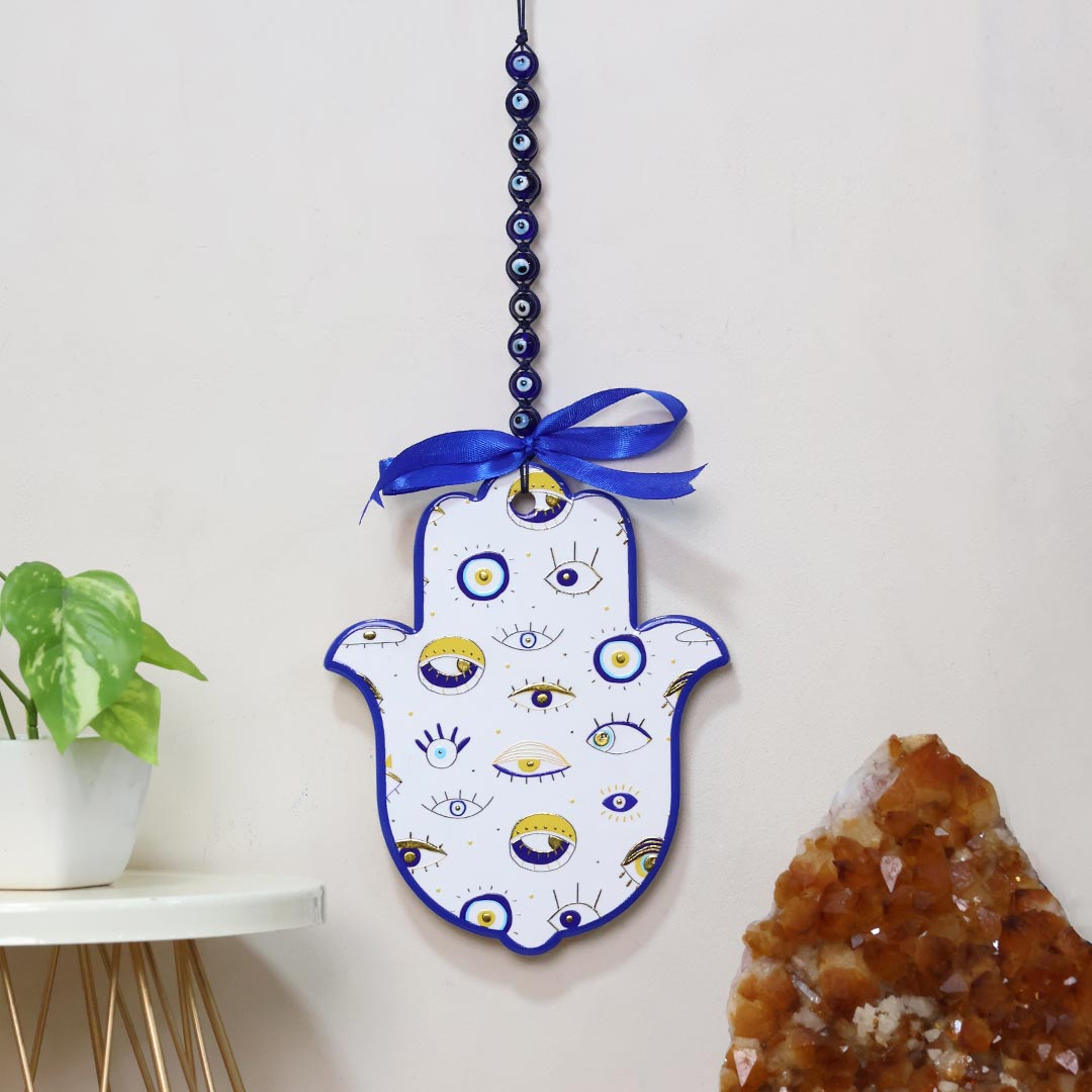 Evil Eye Hamsa Hand Wall Hanging