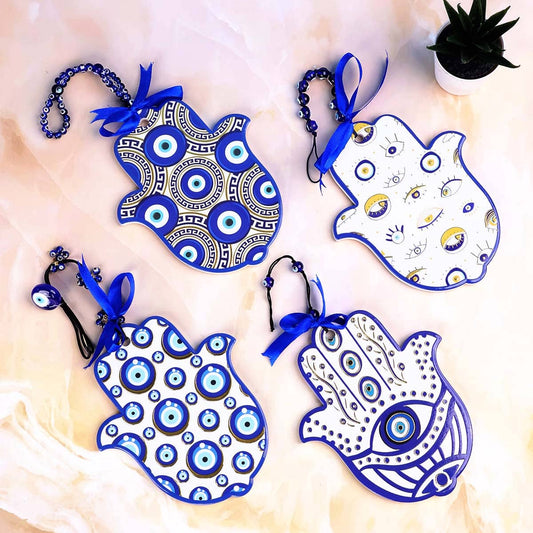 Evil Eye Hamsa Hand Wall Hanging