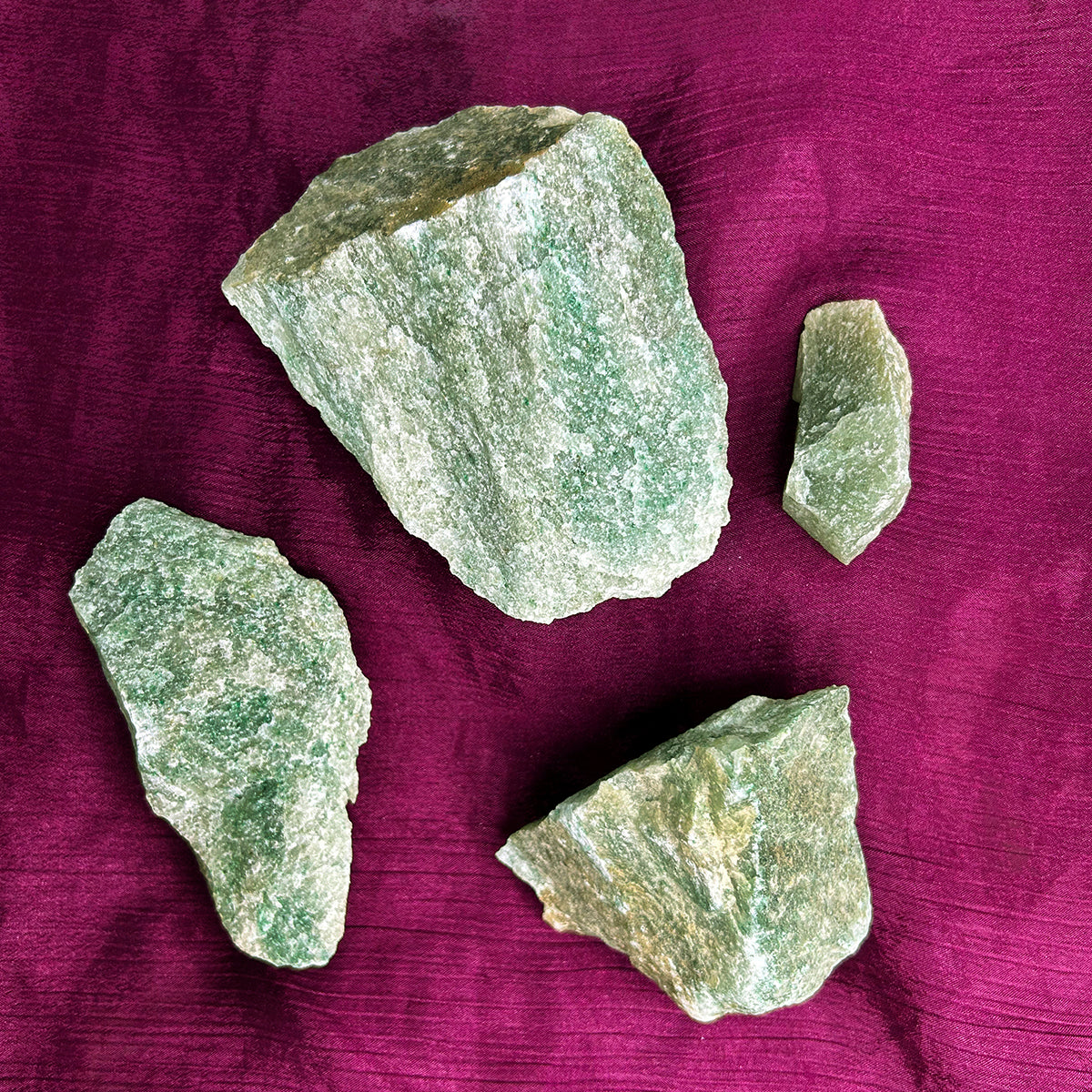 Green Aventurine Rough Raw Stone