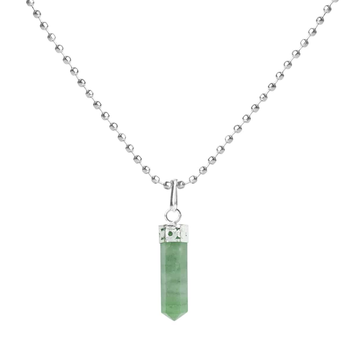 Green Aventurine Pencil Pendant