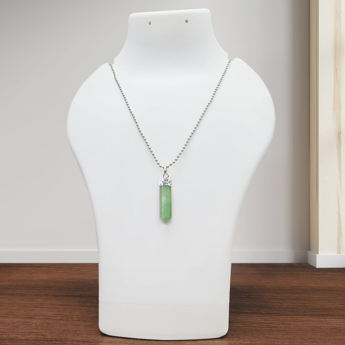 Green Aventurine Pencil Pendant