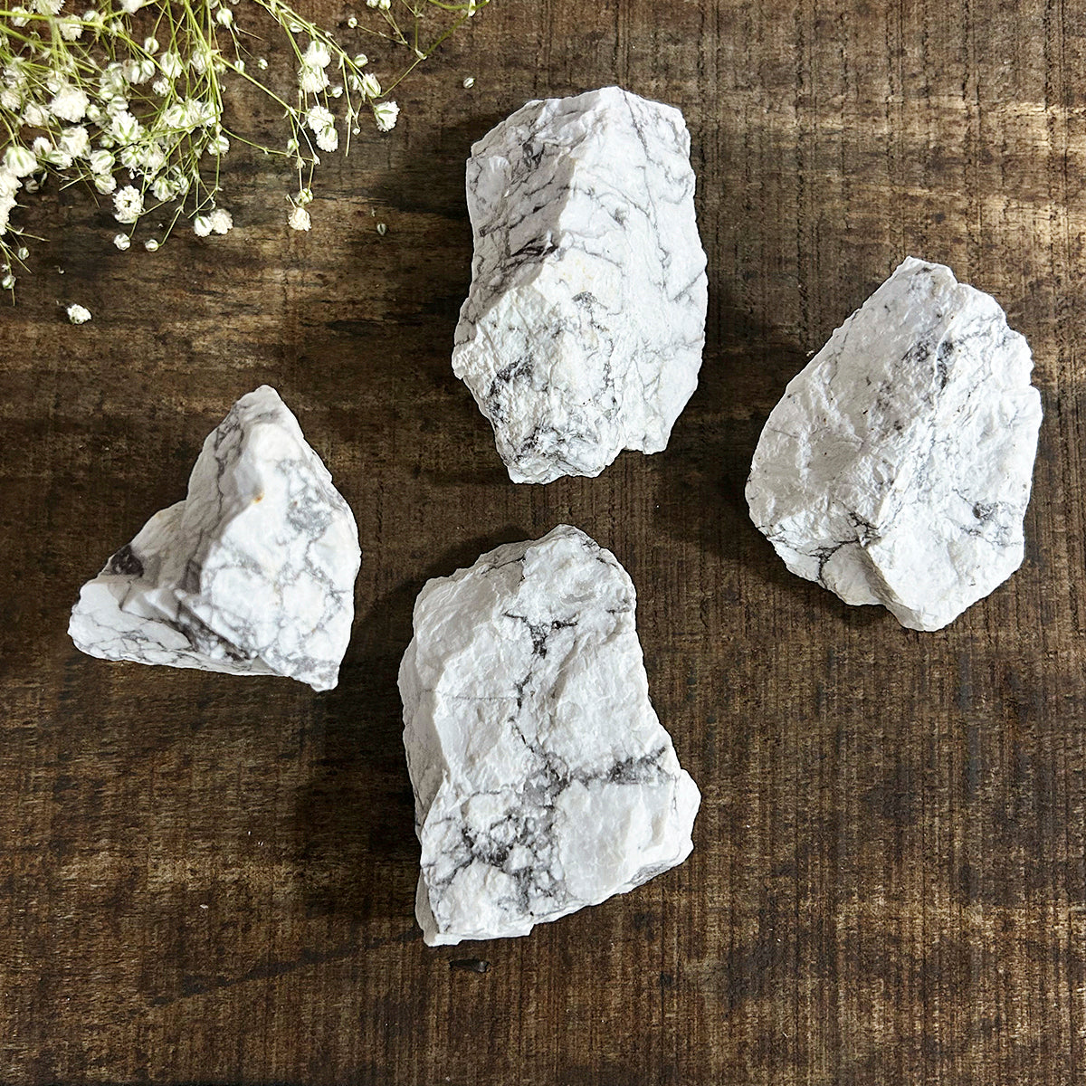 Howlite Rough Raw Stone