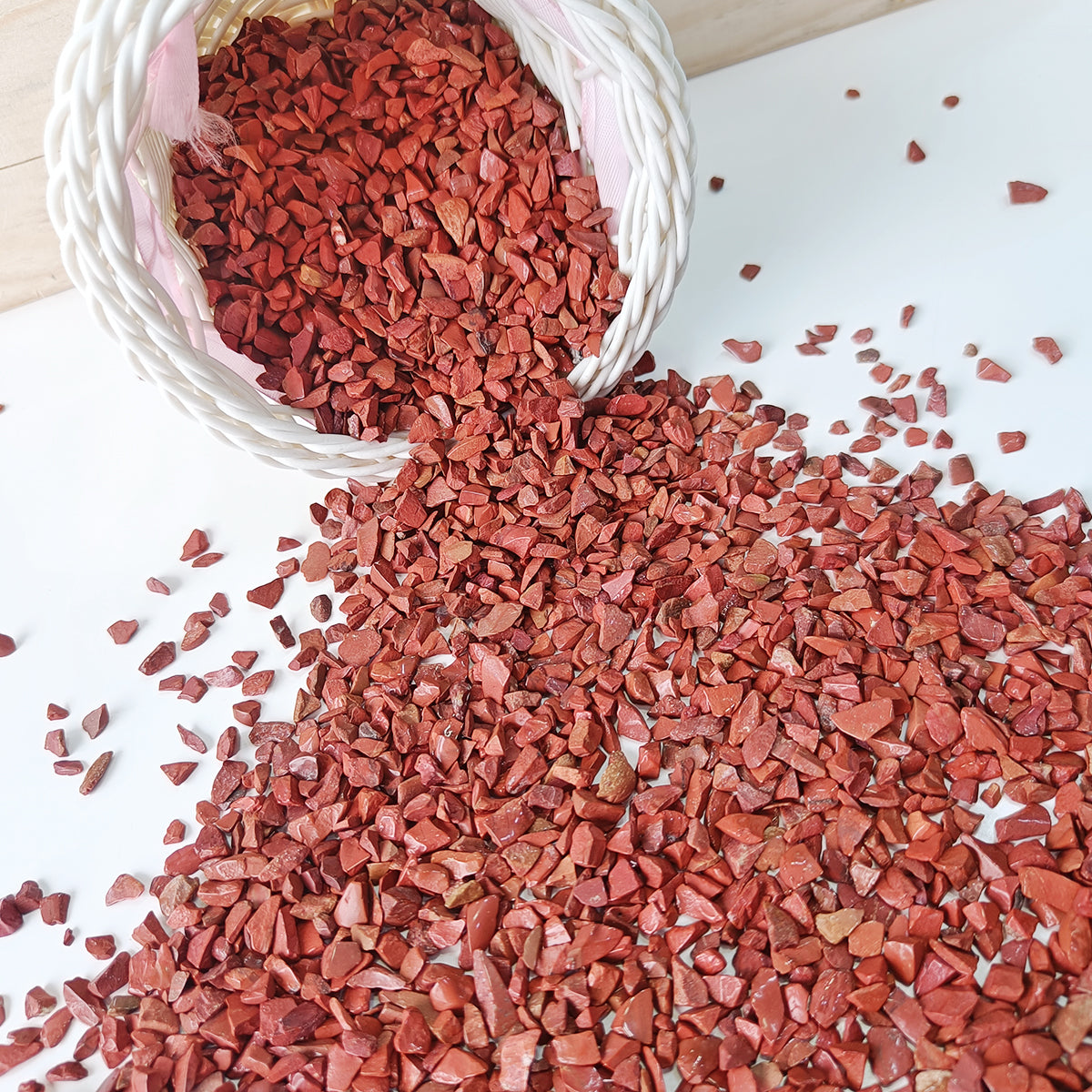 Red jasper Chips