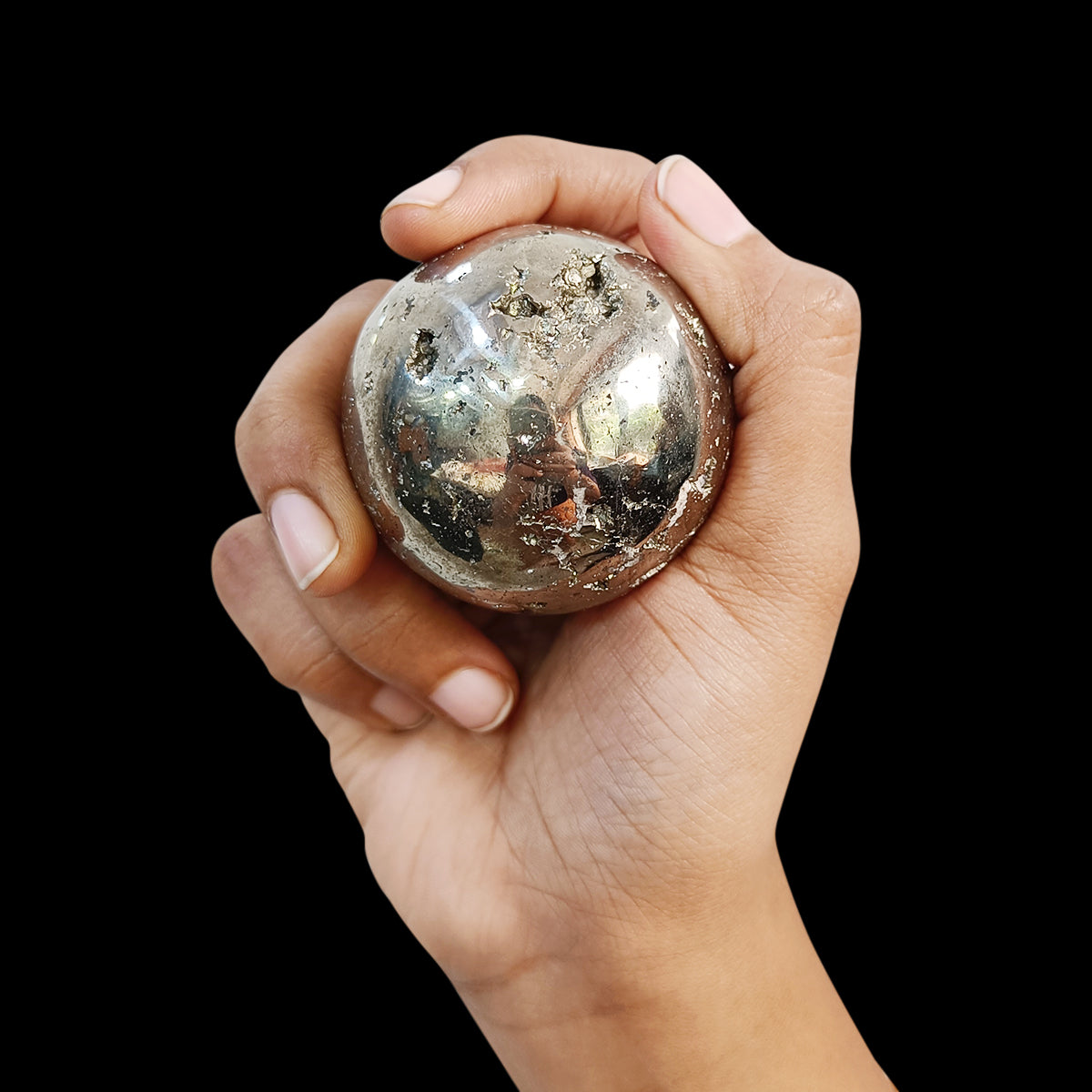 Sparkling Pyrite Ball