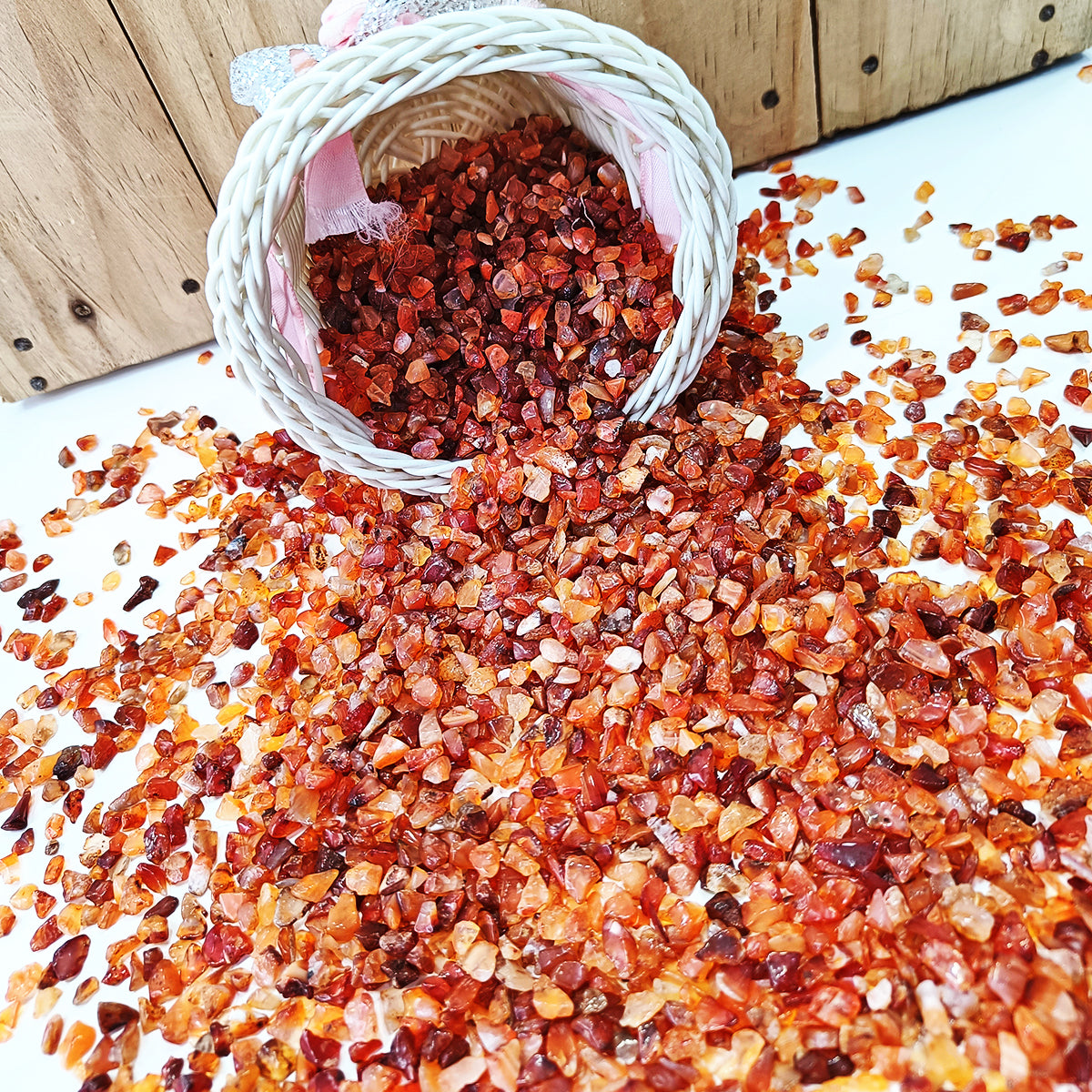 Red Carnelian chips