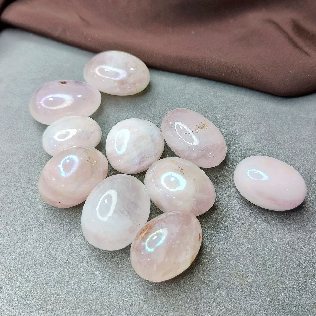 Rose Aura Quartz Tumble