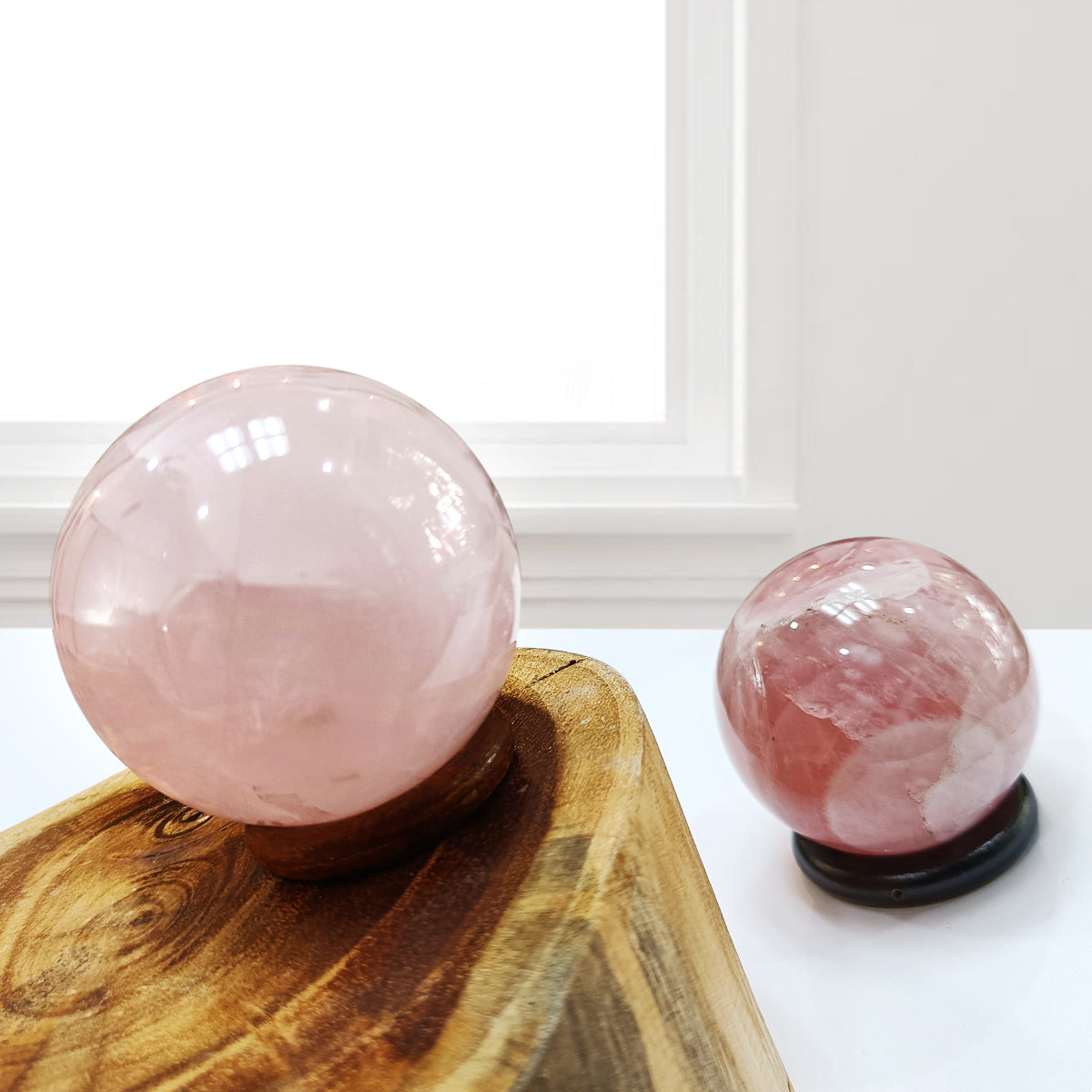 Rose Quartz Sphere  Ball