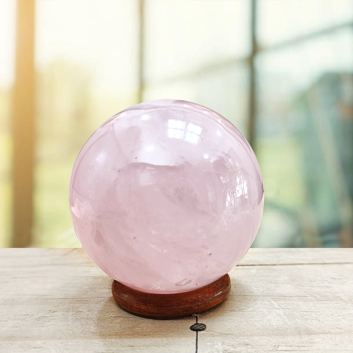 Rose Quartz Sphere  Ball