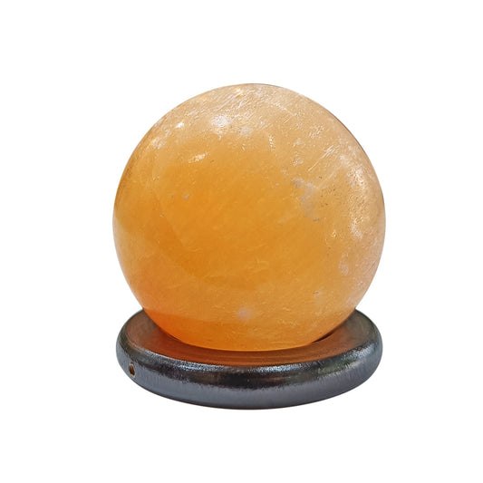 Orange Selenite Sphere Ball