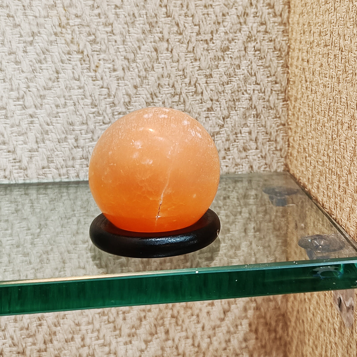 Orange Selenite Sphere Ball