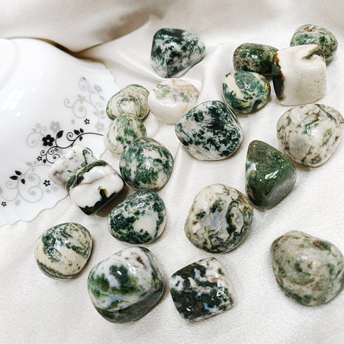 Tree Agate Tumble