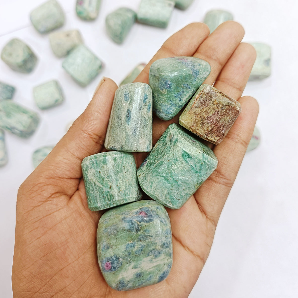 Ruby Fuchsite Tumble