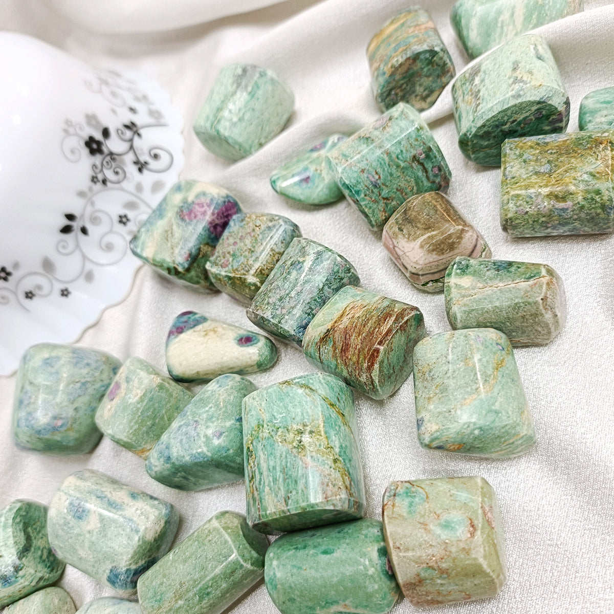 Ruby Fuchsite Tumble