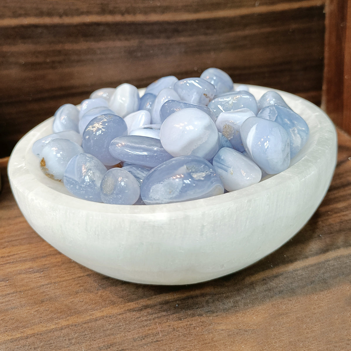 Blue Lace Agate Tumble