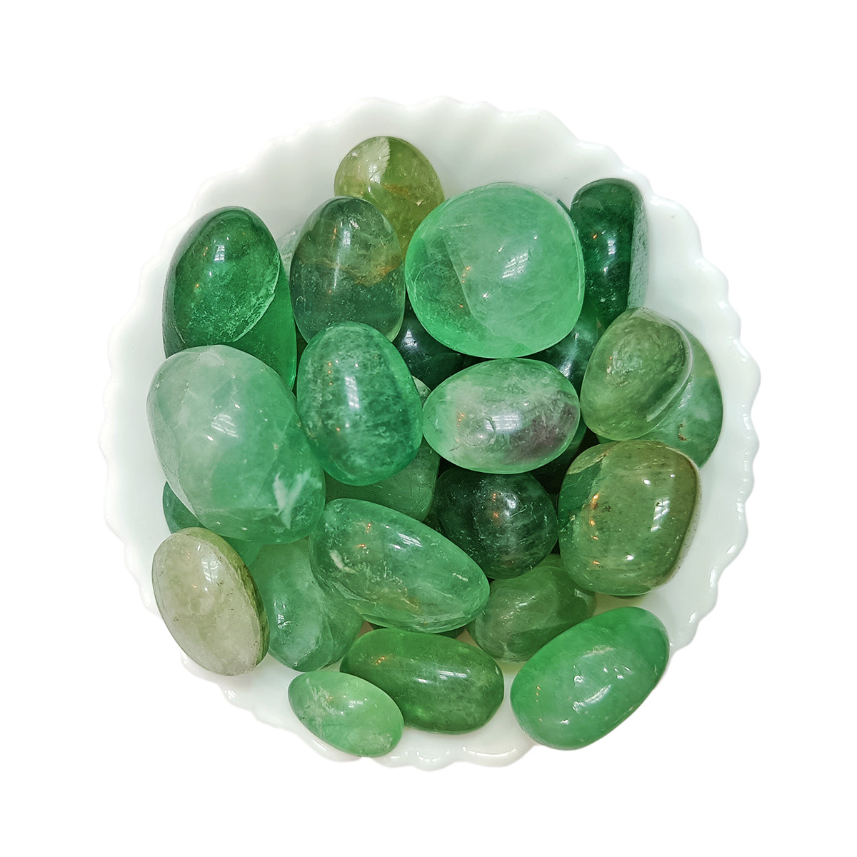 Green Fluorite Tumble