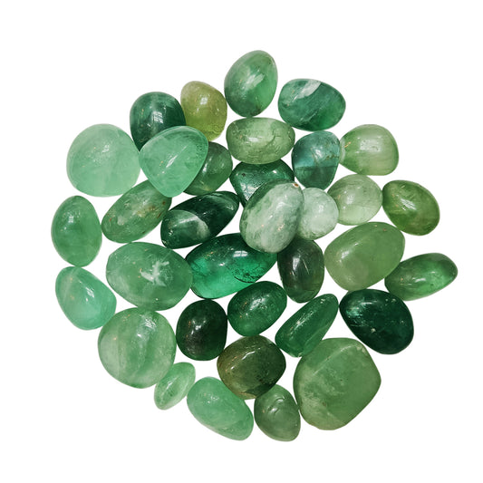 Green Fluorite Tumble