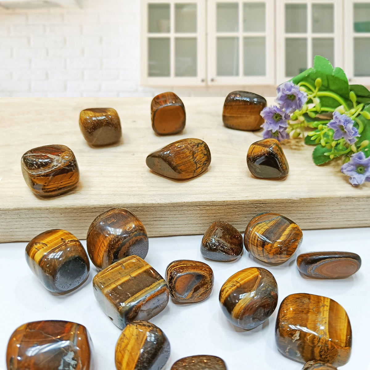 Tiger Eye Tumble