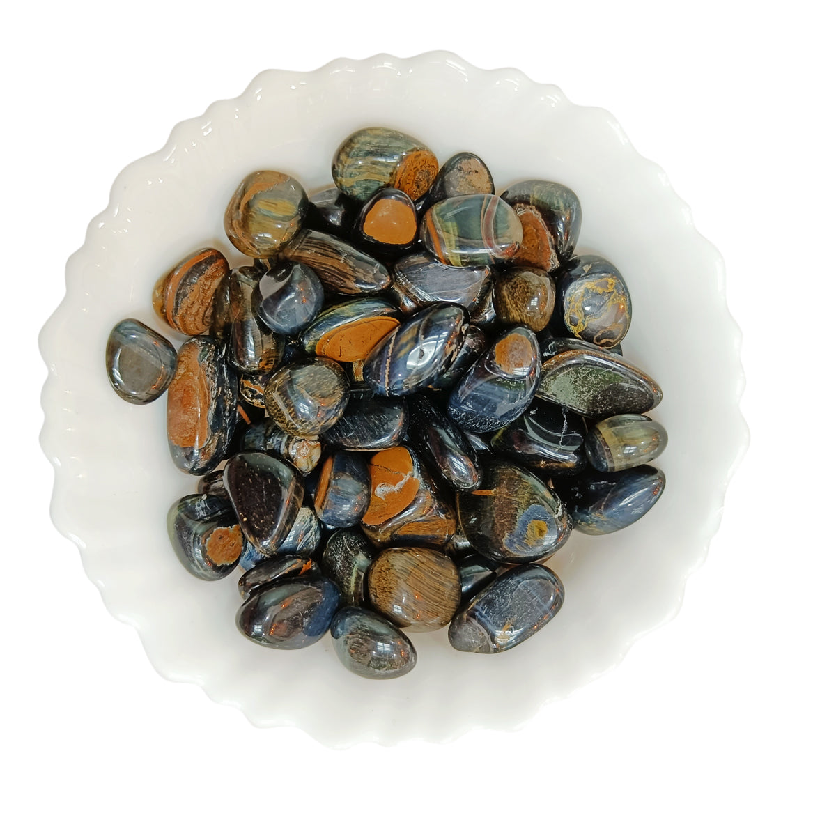 Blue Tiger Eye Tumble