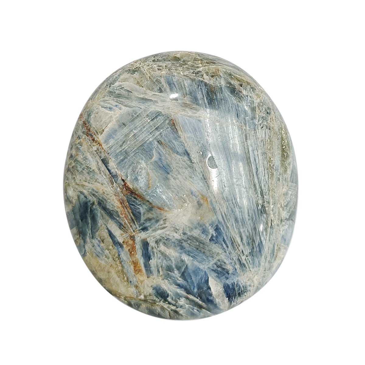 Blue Kynite Palm Stone