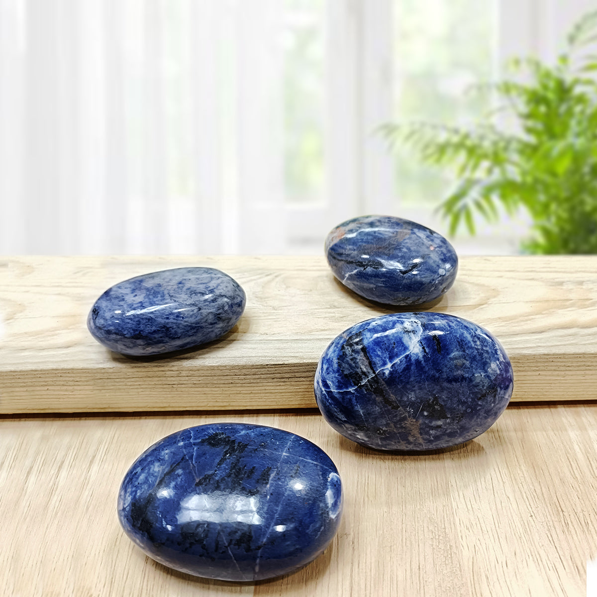 Sodalite Plam Stone