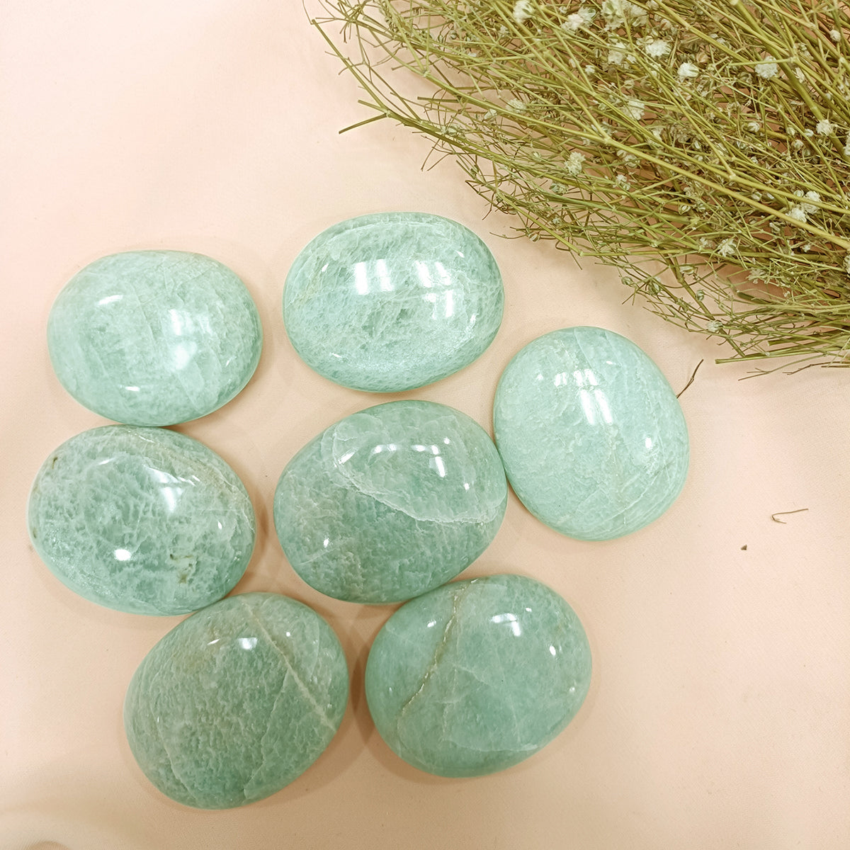 Amazonite Palm Stone