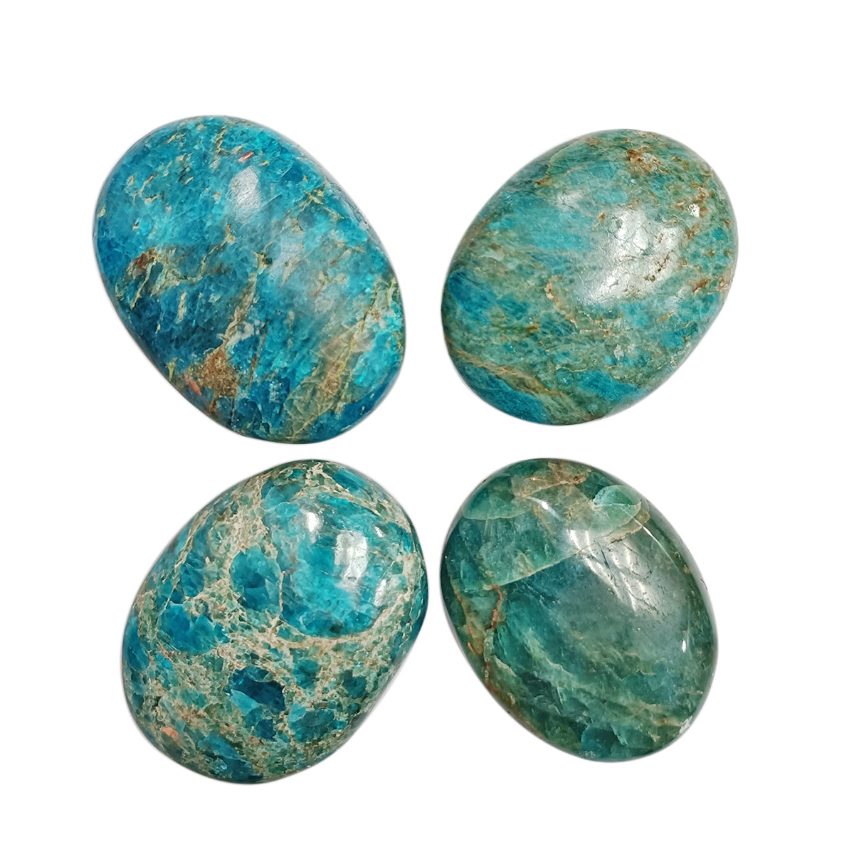 Blue Apatite Palm Stone