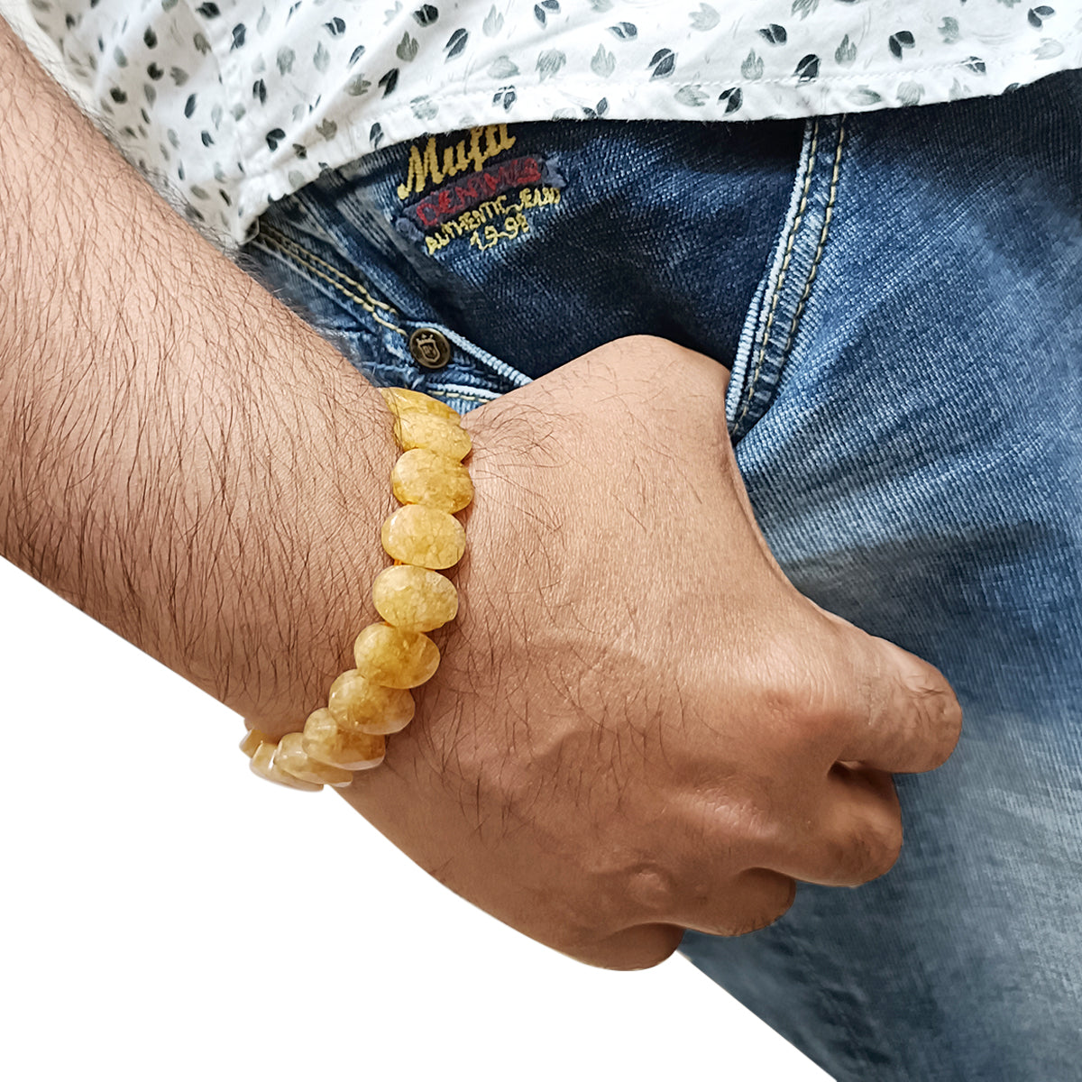 Citrine Oval Faceted Bracelet